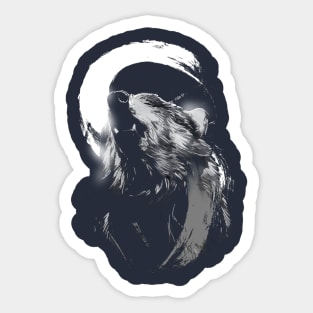 wolf Sticker